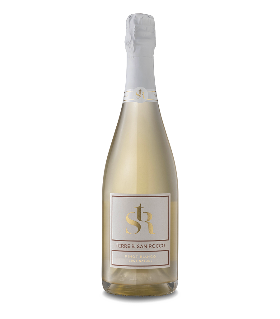 Pinot Bianco Brut Nature - Vino spumante di qualità - Terre di San Rocco